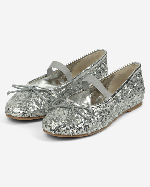 Shimmering Ballet Flats