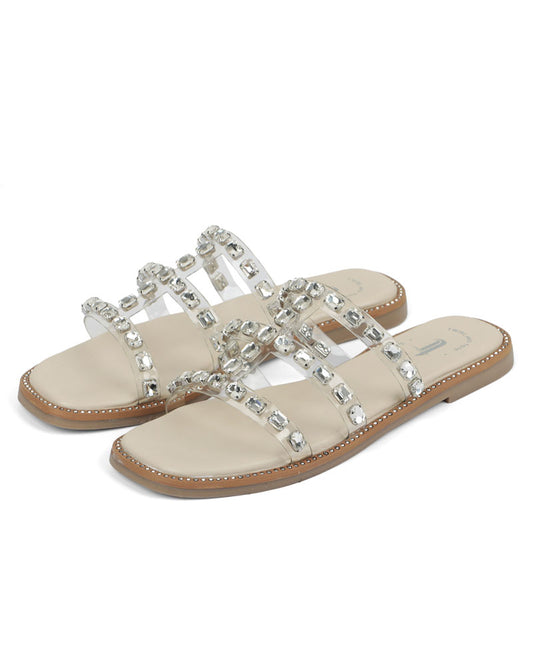 Crystal Elegance Flats