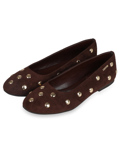 Power Studs Ballerinas