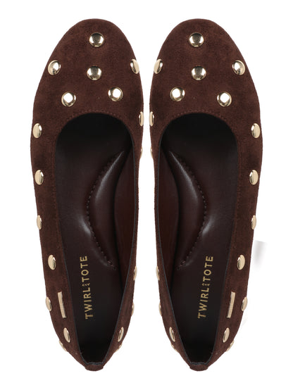 Power Studs Ballerinas