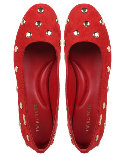 Power Studs Ballerinas