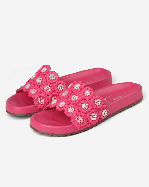 Floret Slide Sandals