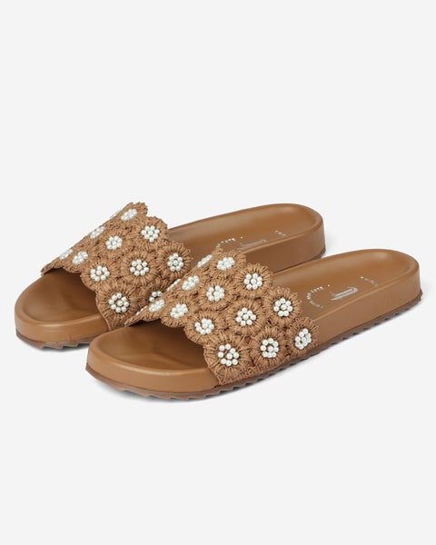 Floret Slide Sandals