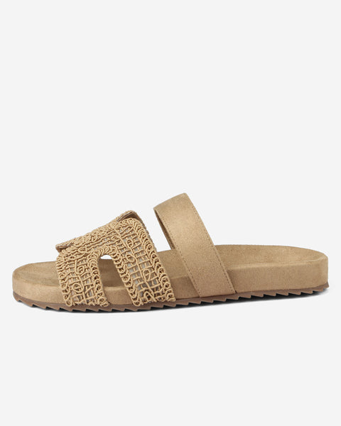 Valencia Woven Slides