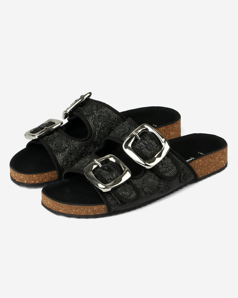 Astoria Buckle Sliders