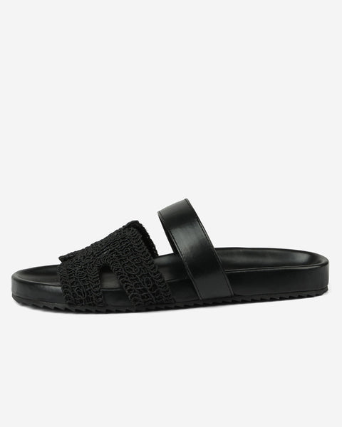 Valencia Woven Slides