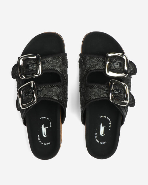 Astoria Buckle Sliders