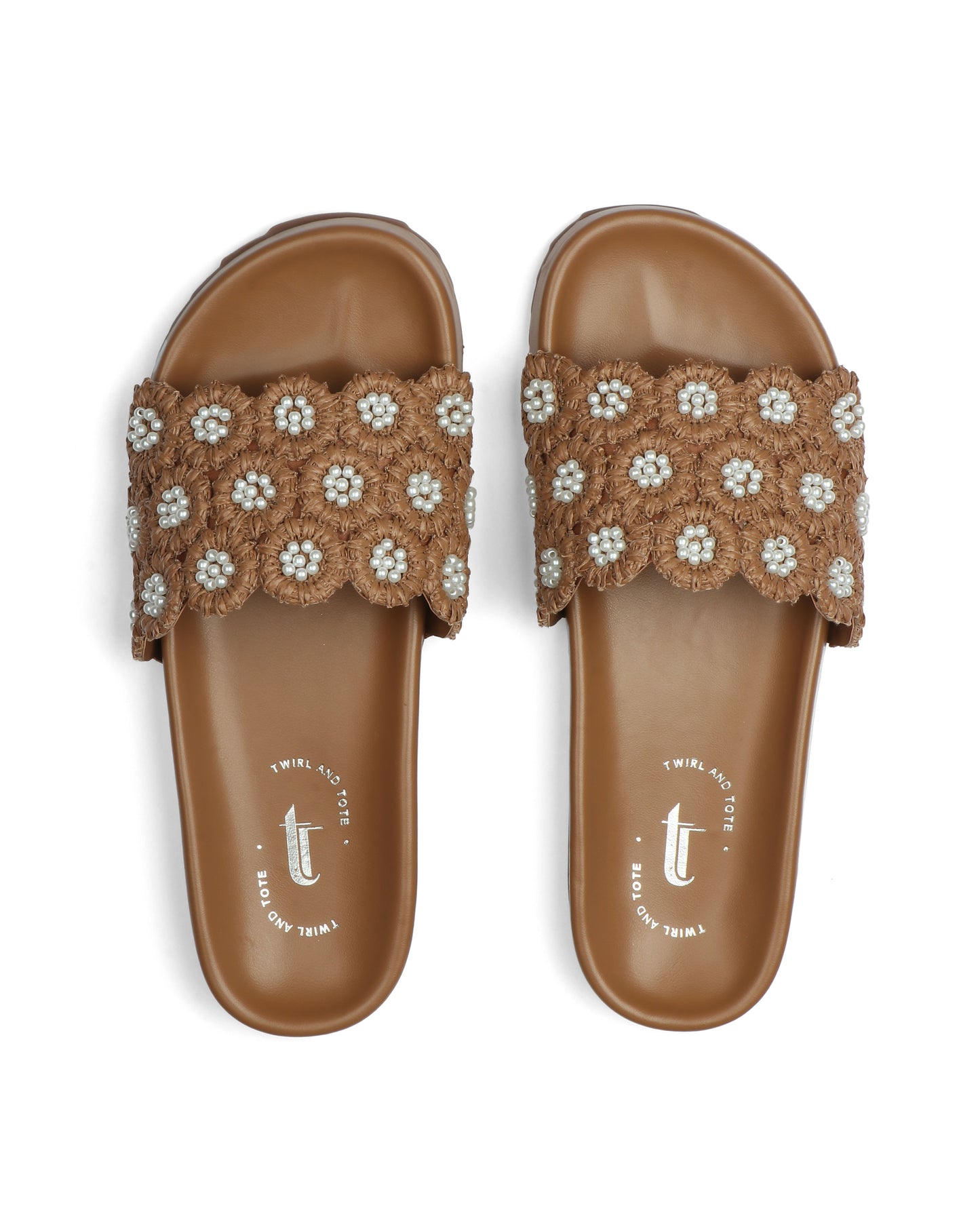 Floret Slide Sandals