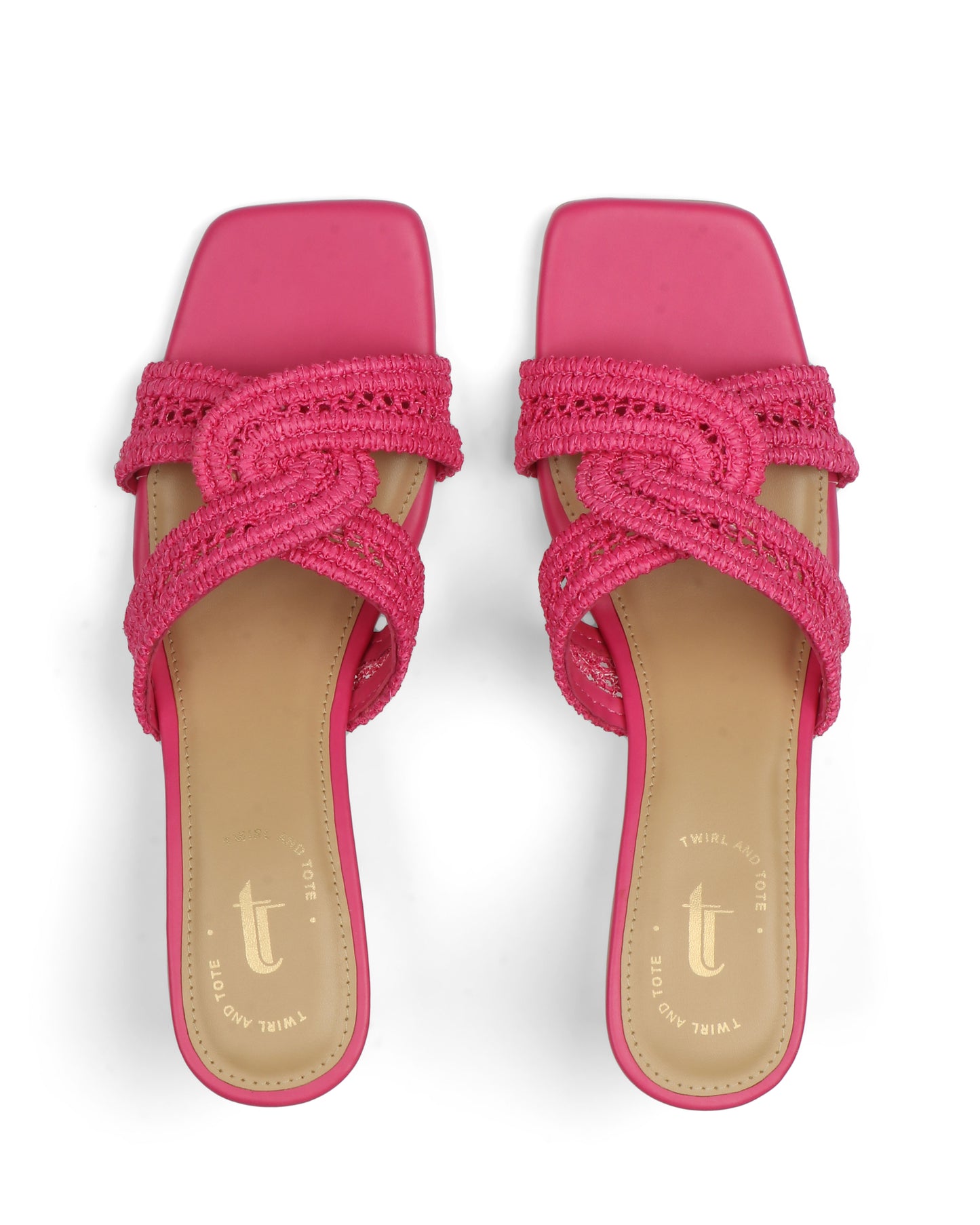 Isla Woven Block Heels