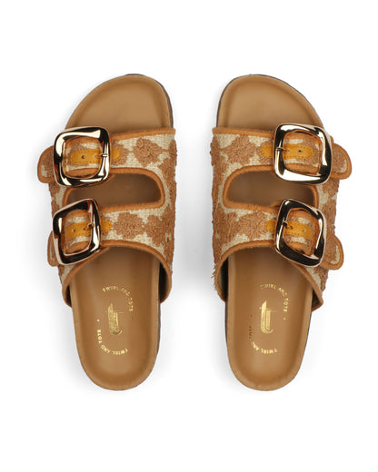 Astoria Buckle Sliders