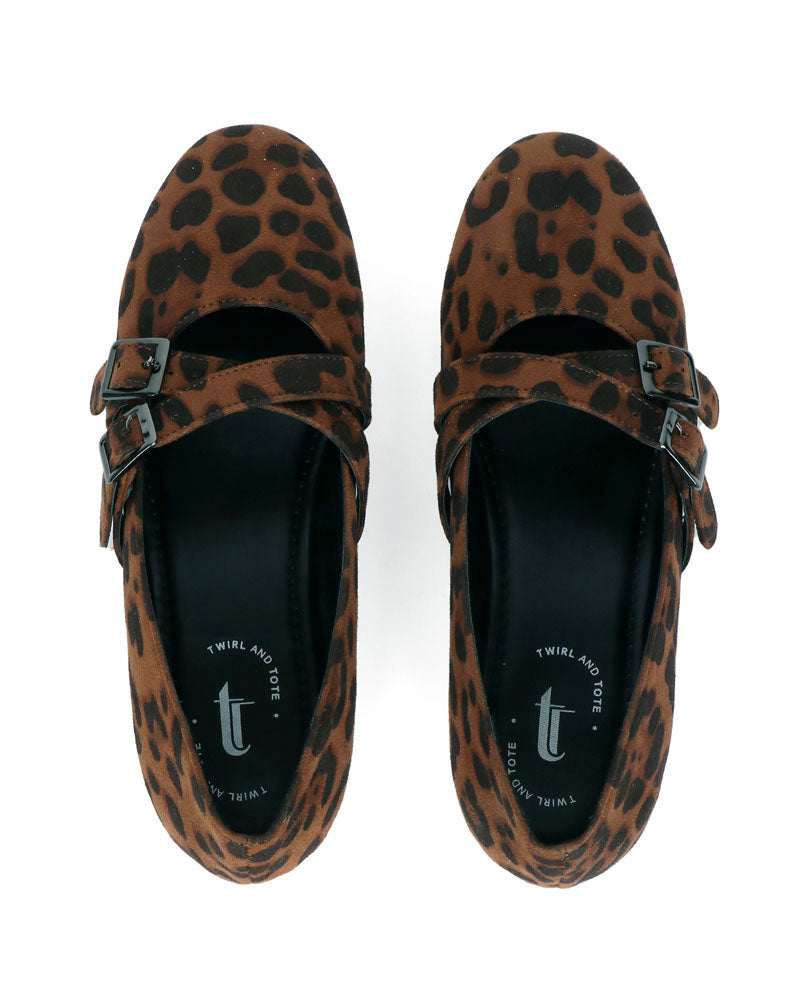 Flamboyant Crisscross Ballerinas