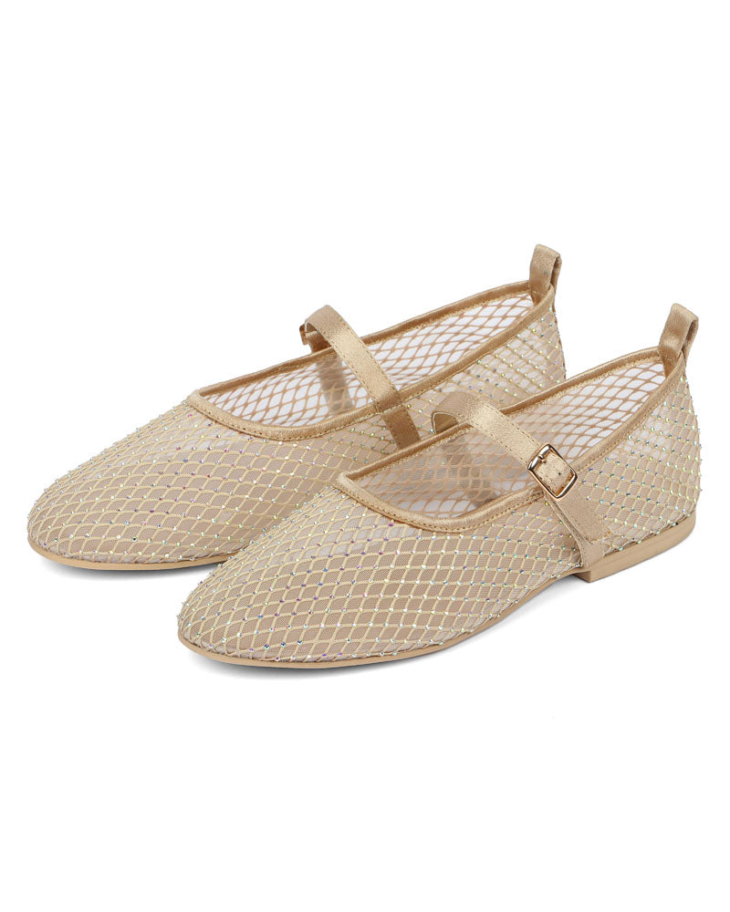 Diamond Flats Ballerinas