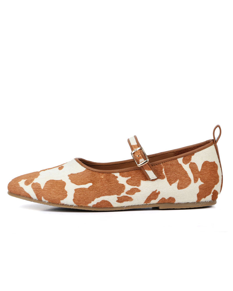Patterned Posh Ballerinas