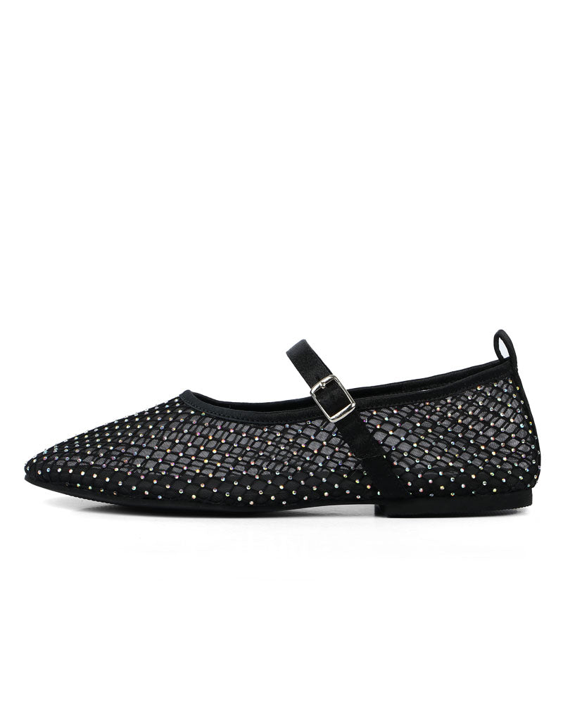 Diamond Flats Ballerinas