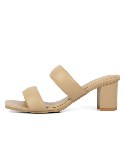 Peach Poise Heels