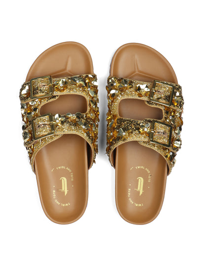 Golden Glamour Slides