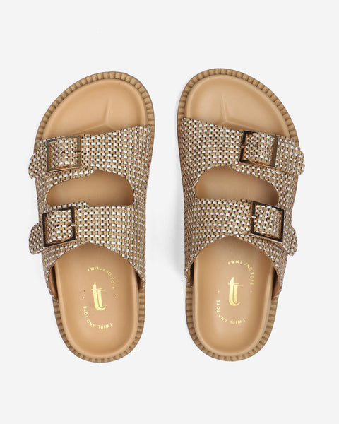 Beige Bouclé