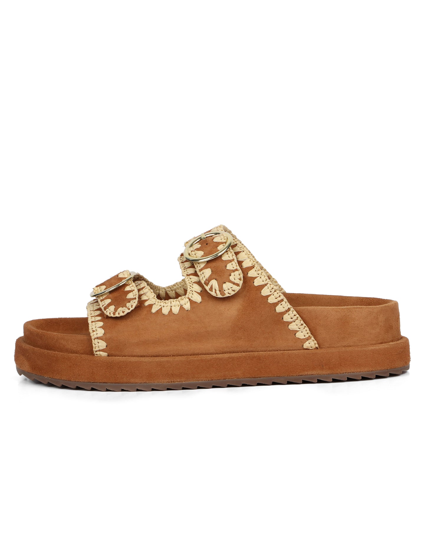 Woven Elegance Slides