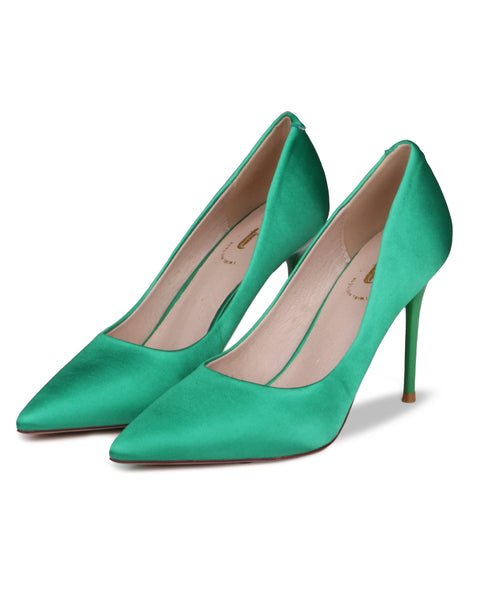 Emerald Vogue Heels