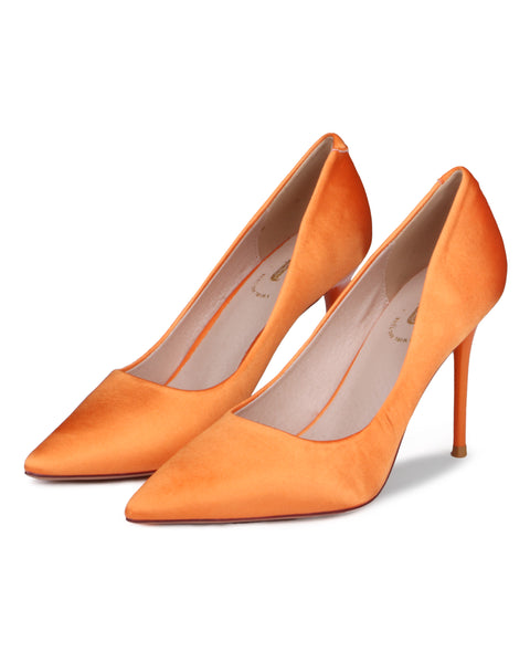 Tangerine Vogue Heels