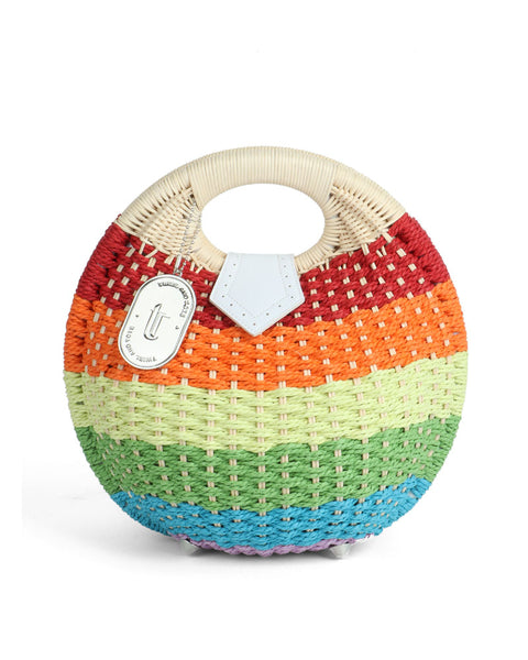 Crescent Chic Basket Bag