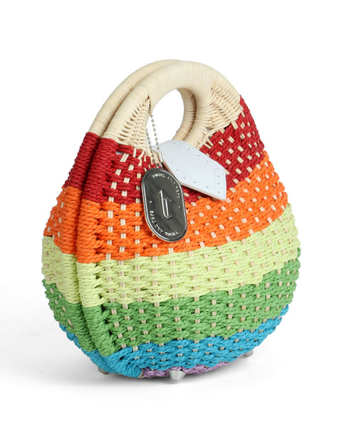 Crescent Chic Basket Bag