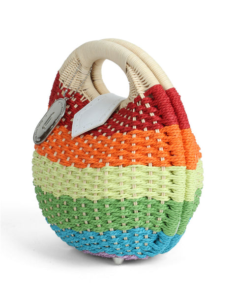 Crescent Chic Basket Bag