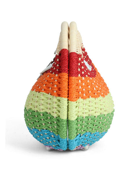 Crescent Chic Basket Bag