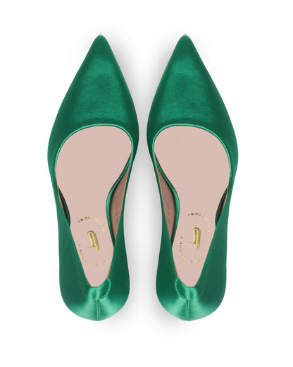 Emerald Vogue Heels