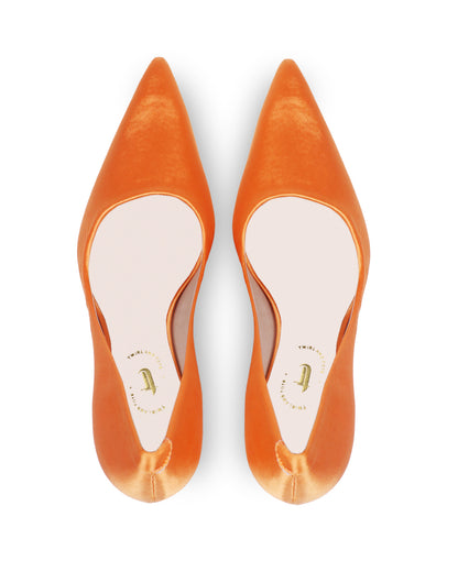 Tangerine Vogue Heels