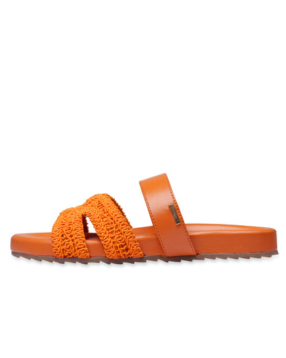Valencia Woven Slides