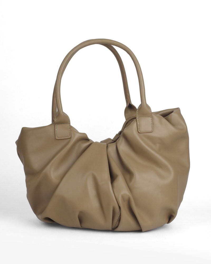 Crinkle Hobo Handbag