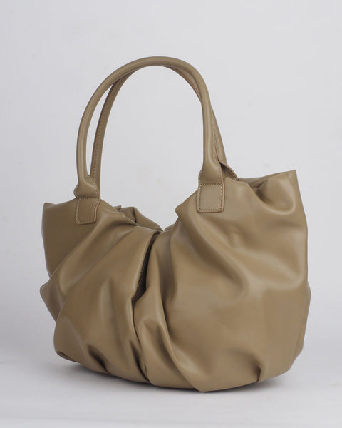 Crinkle Hobo Handbag