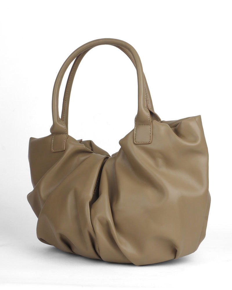 Crinkle Hobo Handbag