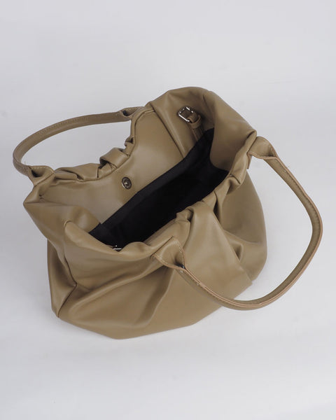 Crinkle Hobo Handbag