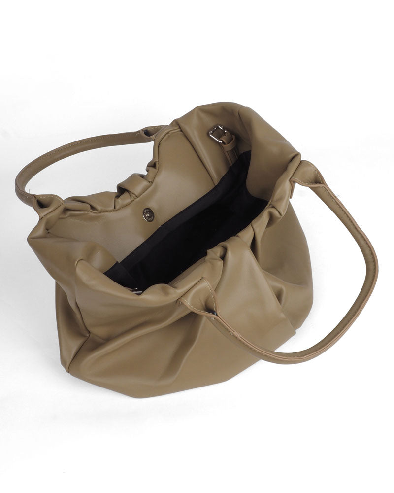 Crinkle Hobo Handbag