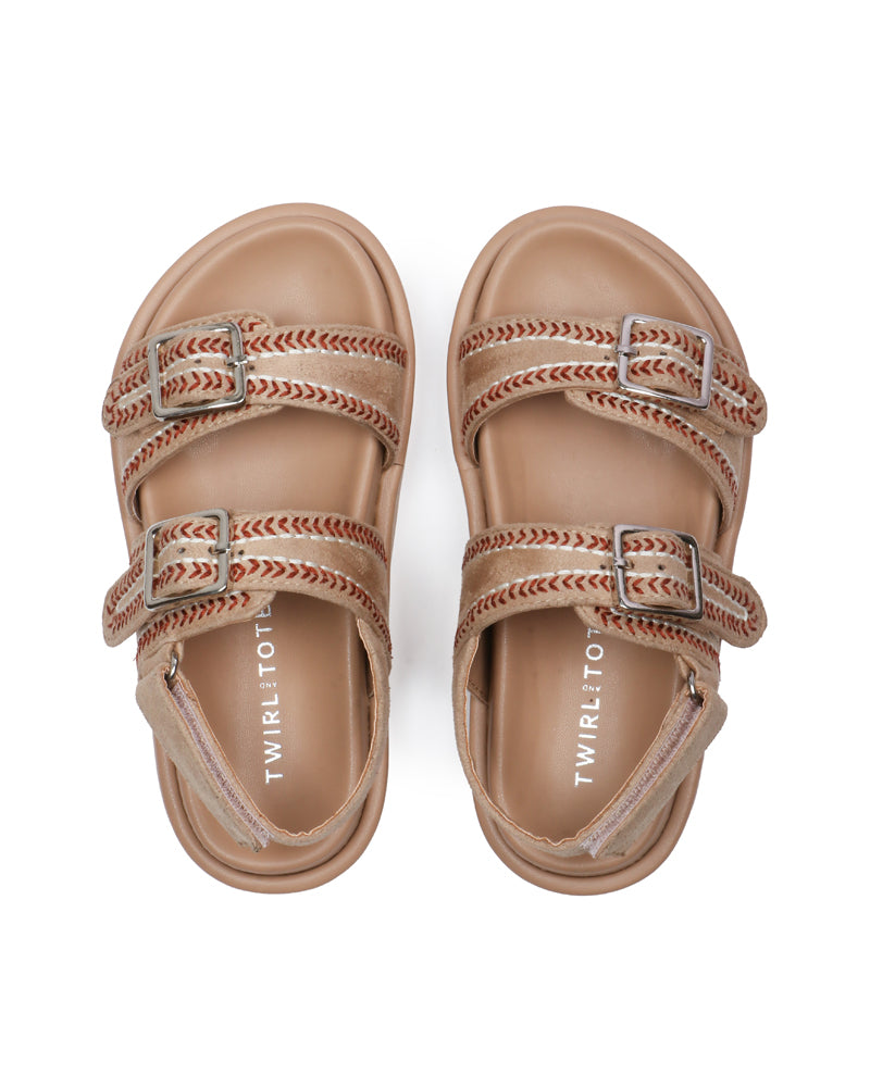 Candy Corners Sandals