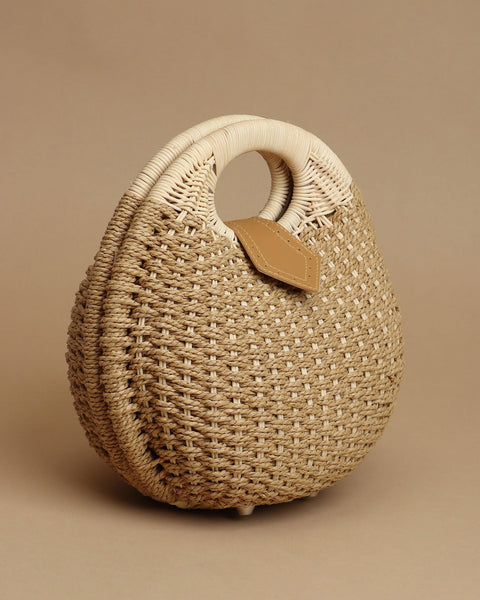 Crescent Chic Basket Bag