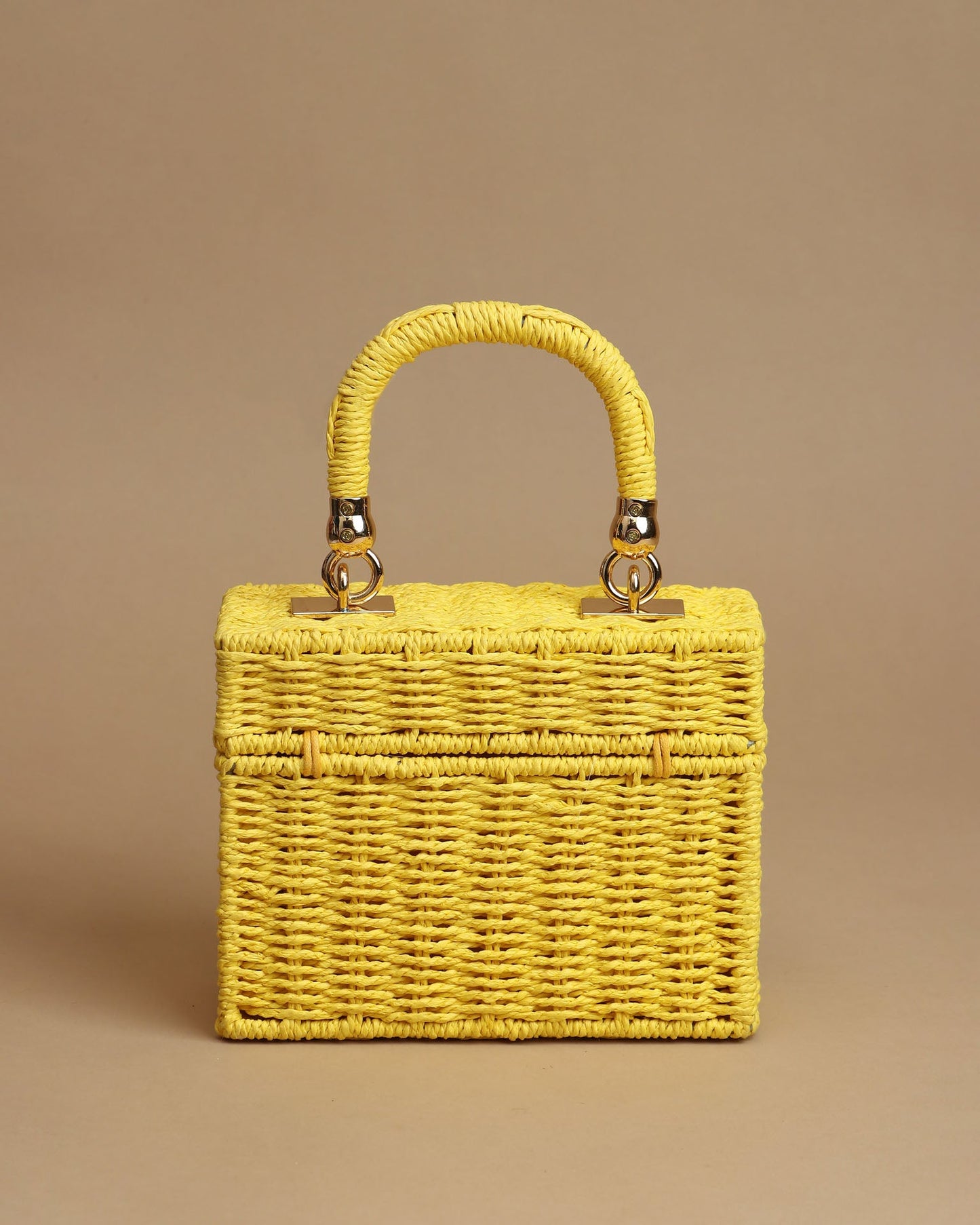 Sunshine Luxe Lockbox Handbag