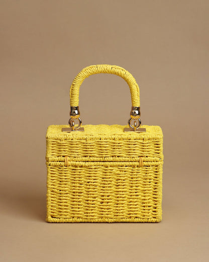 Sunshine Luxe Lockbox Handbag