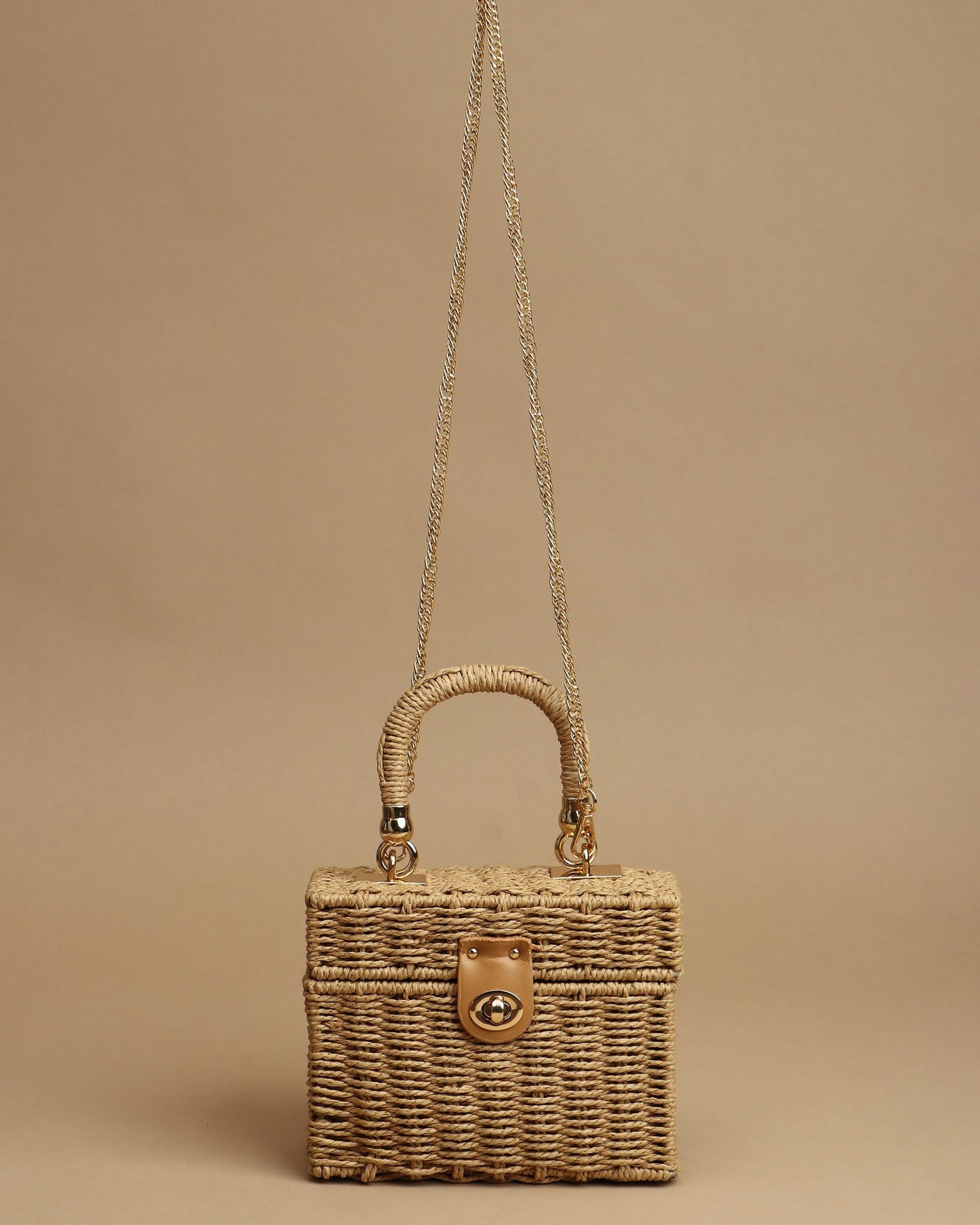 Sunshine Luxe Lockbox Handbag