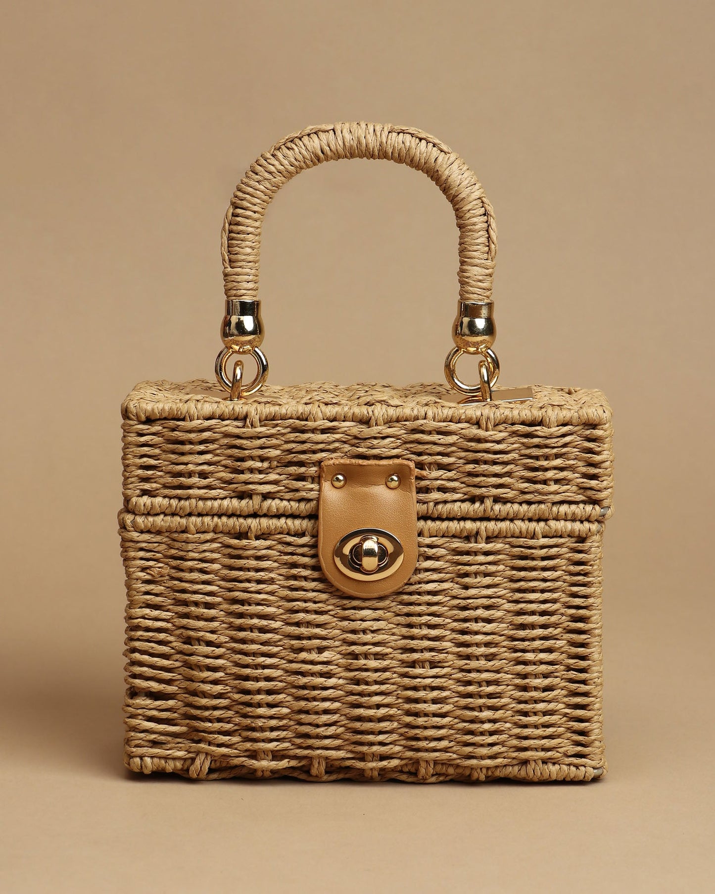 Sunshine Luxe Lockbox Handbag
