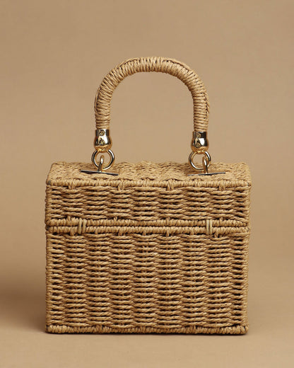 Sunshine Luxe Lockbox Handbag