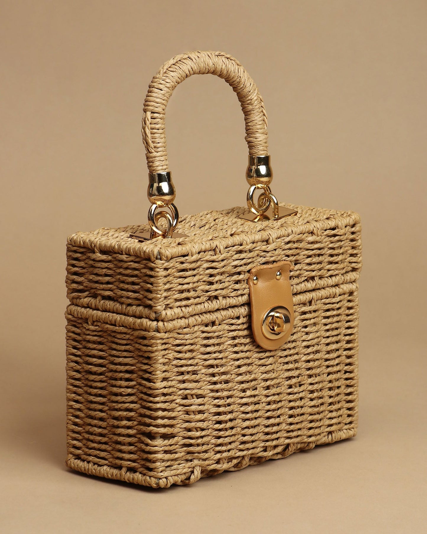 Sunshine Luxe Lockbox Handbag