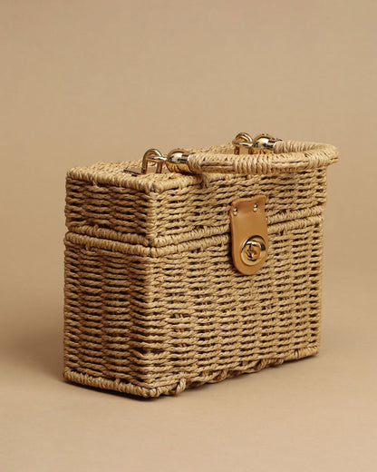Sunshine Luxe Lockbox Handbag