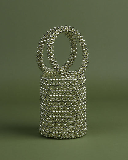 Pearlescent Poise Handbag