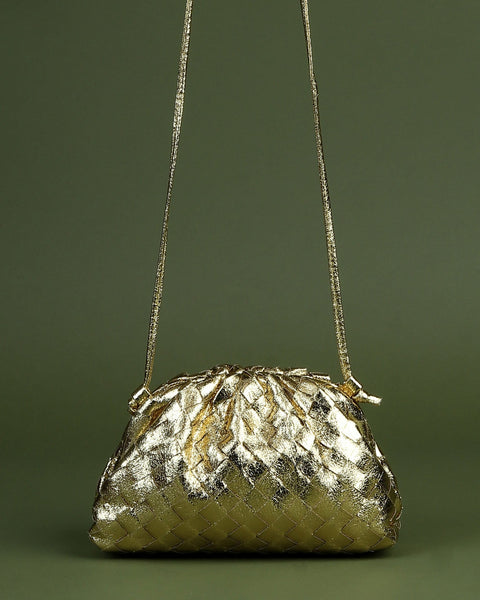 Metallic Party Sling Bag