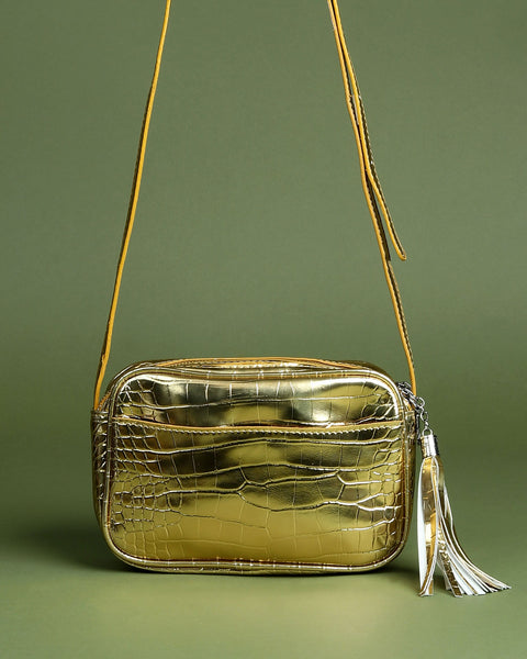 Metallic Party Sling Bag