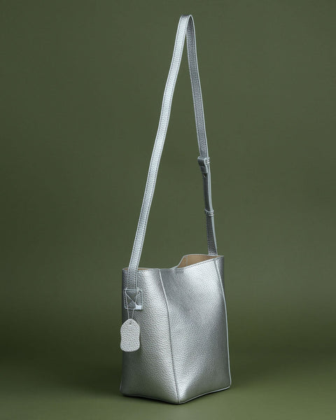 Faux Leather Sling Bag