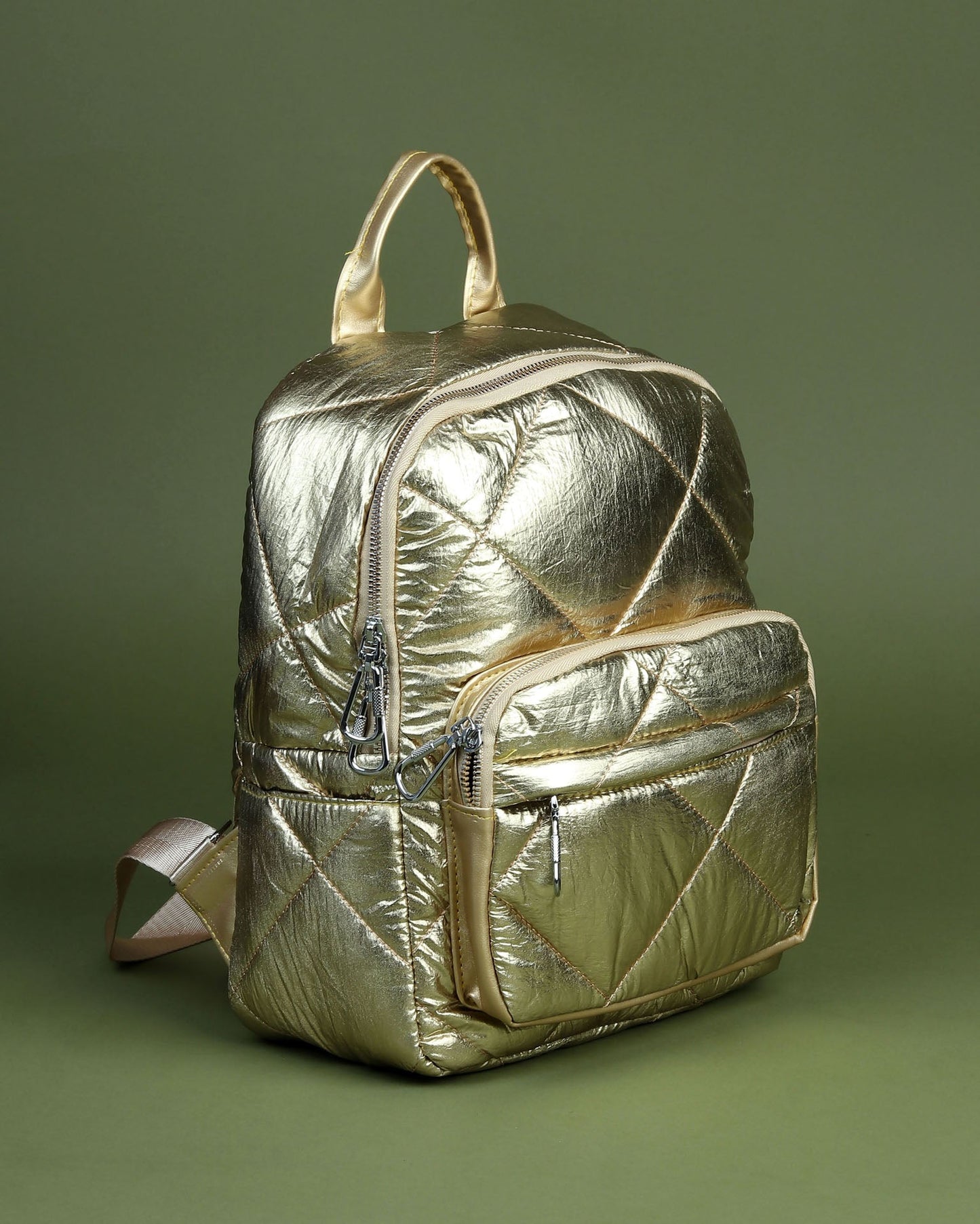 Quilted Elegance Backpack